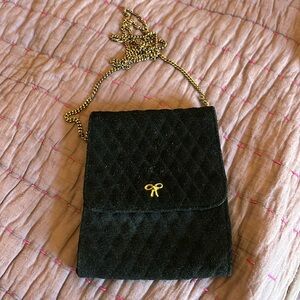 🖤Vintage Black Quilted Mini Purse 🎀